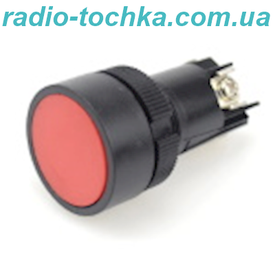 Кнопка щитова XB2-EA145 без фіксації 3pin під гвинт