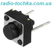 Кнопка тактова 6x6 h7 2pin (TS104)