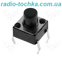 Кнопка тактова  6x6 h8 4pin (TS102)