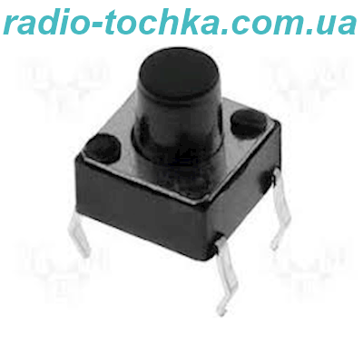 Кнопка тактова  6x6 h8 4pin (TS102)