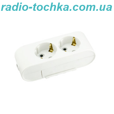 Колодка 2-а з заземленням "ДЕКО" HOROZ