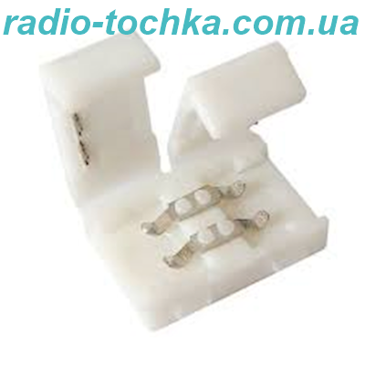 Конектор для свiтлодiодних стрiчок OEM  8mm joint (затискач-затискач)