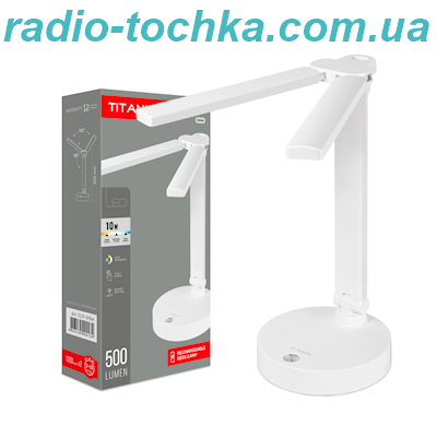 Лампа настiльна з акумулятором TITANUM TLTF-015W 10W 3000-6000K