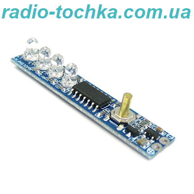 LED індикатор рівня заряду батареї 18650 Li-ion 3S 10.4V-12.4V червоний / зелені світлодіоди