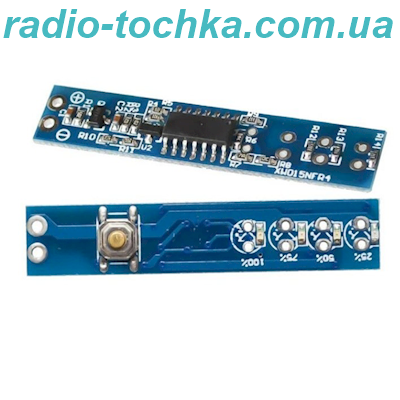 LED індикатор рівня заряду батареї 18650 Li-ion 4S 13.8V-16.2V червоний / зелені світлодіоди
