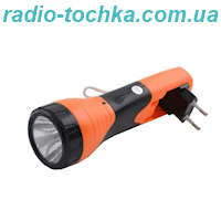 Ліхтар ручний ASK-209-1LED вбудов.акумулятор