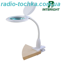 Лупа настільна Intbright 9101LED-B-C-127-5D