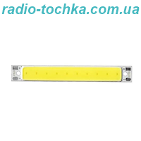 Модуль COB LED D4510 1.5W 6500K алюмінієва основа 45x10мм 3.2-3.7V