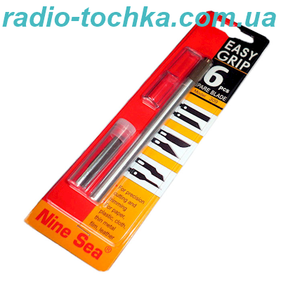 Ніж-скальпель модель 309 з набором лез 6 шт