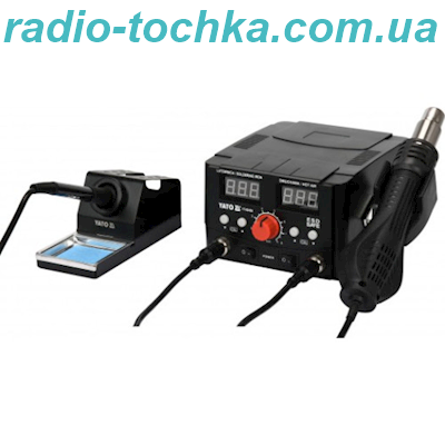 Паяльная станція 75W YATO з феном