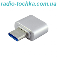 Перехідник OTG WALKER USB to Type-C NO-02 mix color