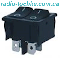 Перемикач клавішний KCD1-2101-6 ON-OFF 4pin 6A 250V