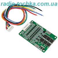 Плата захисту Li-ion 18650 PCB(BMS) 7s 29.4V 15A з балансиром