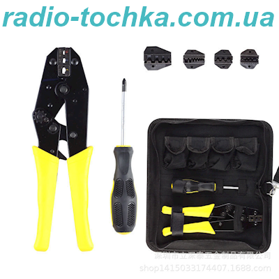 Прес-кліщі з набором матриць YTH WXK-30JN [5 типів матриць]