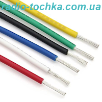 Провід монтажний 16AWG (50*0.17) UL3239 силіконовий червоний (3KV)