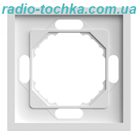 Рамка 1-місна Ardero EF101-W Soft біла