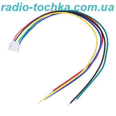 Розєм JST GH 1.25 5P з проводом 20см