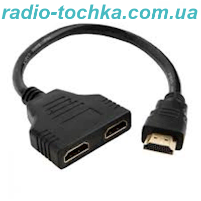 Розгалужувач шт.HDMI x 2гн.HDMI 30см