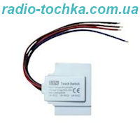 Сенсорний вимикач для дзеркал LB-02, 1 клавіша, 1*65W, dimmer, DC12-24V