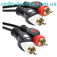 Шнур AUDIO-VIDEO 2 штекера RCA x 2 штекера RCA 3м GOLD
