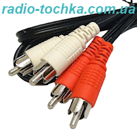 Шнур шт.2 RCA x шт.2 RCA 3м