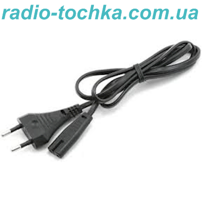 Шнур живлення 2х0.5 1.2м