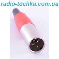 Штекер mini XLR 3pin на кабель