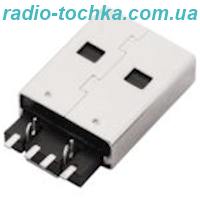 Штекер USB-A на плату