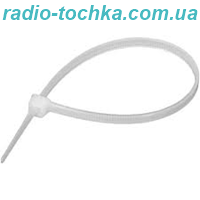 Стяжка 400x4.8 біла (50 шт.)