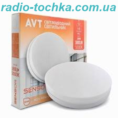 Світильник AVT-Round2 Sensor з датчиком руху 18W 1800L 5000K
