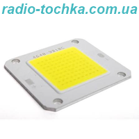 Свiтлодiод 50W COB 6500K 120Lm підкладка 40x45мм