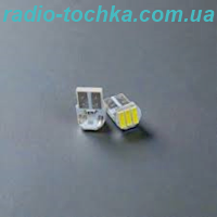Світлодіодна лампа GS T10 (W5W) 7020-3 SMD 12V 150Lm White — Металевий корпус