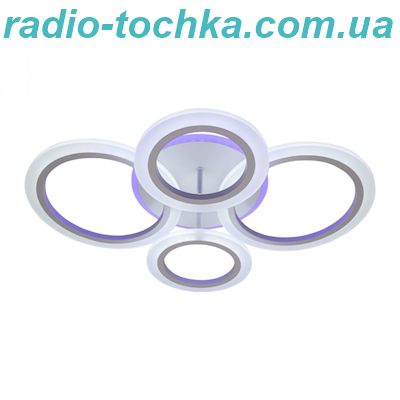 Світлодіодна накладна люстра Ardero AL6450ARD SOFT R 72Вт білий