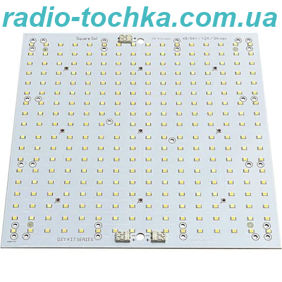 Свiтлодiодна панель DC 5V білого триколірного світла на алюмiєвому диску 210x270мм