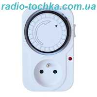 Таймер механічний (добовий) 3500W 220-240V затримка 15хв.