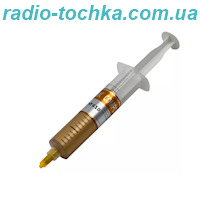Термопаста Heatsink Compound HY610 (провід. < 3,2W/м*К) у шприці 10мл бронзова