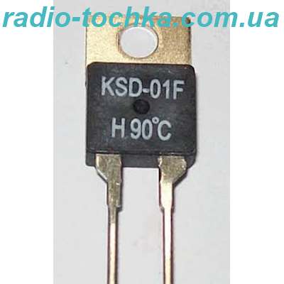 Термостат KSD-01F-H90C 1.5A 250V 90C
