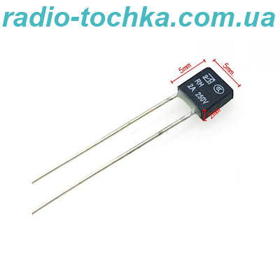Термозапобіжник 2A 250V 95*С