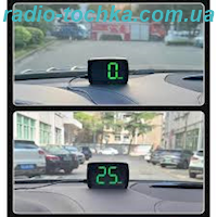 Цифровий електронний GPS спідометр HUD Y03 для авто, мотоцикла, човна, живлення від USB