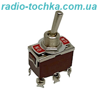 Тумблер KN3(C)-202 (6pin)