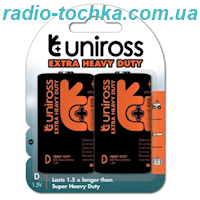 Uniross R20 1.5V батарейка