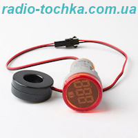 Ваттметр щитовий AD16-22BKW Red AC220V/26kW
