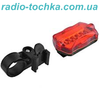 Велолiхтар LD-198-5LED 2xAAA