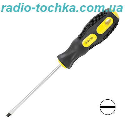 Викрутка CrV SL5x150 обгумована СИЛА