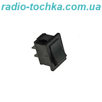 Вимикач клавішний KCD11гр. 6A 4pin