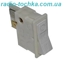 Вимикач ВК-33 (ВК-42) 2.5A 250V білий (калорифер)
